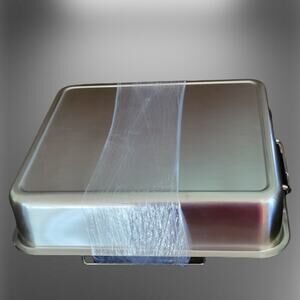 Tramontina Roasting Pan Stainless Steel 18/10 w/Basting Grill and V-rack.  New